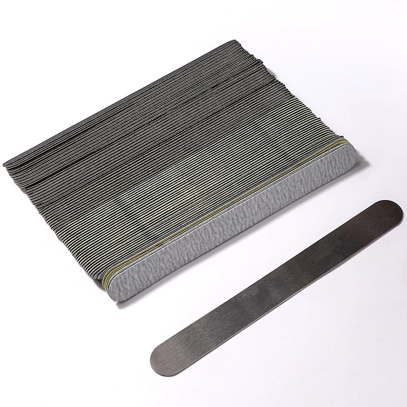 Nail File Replacement 100 to 180 Professional Limas Tools for Manicure