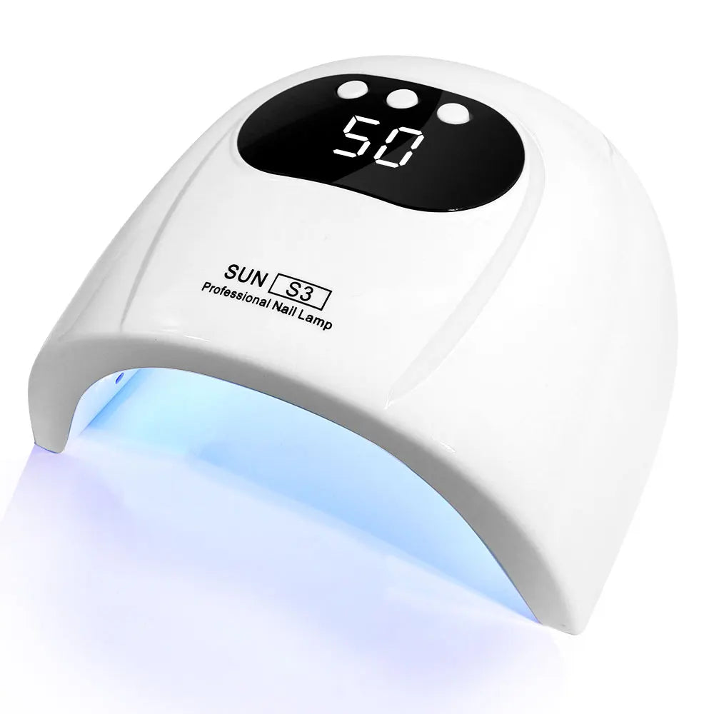 24/6 LED UV Lamp for Nails Gel Polish Drying With LED Display And Motion Sensing Manicure Lamp Dryer Home Use Tool